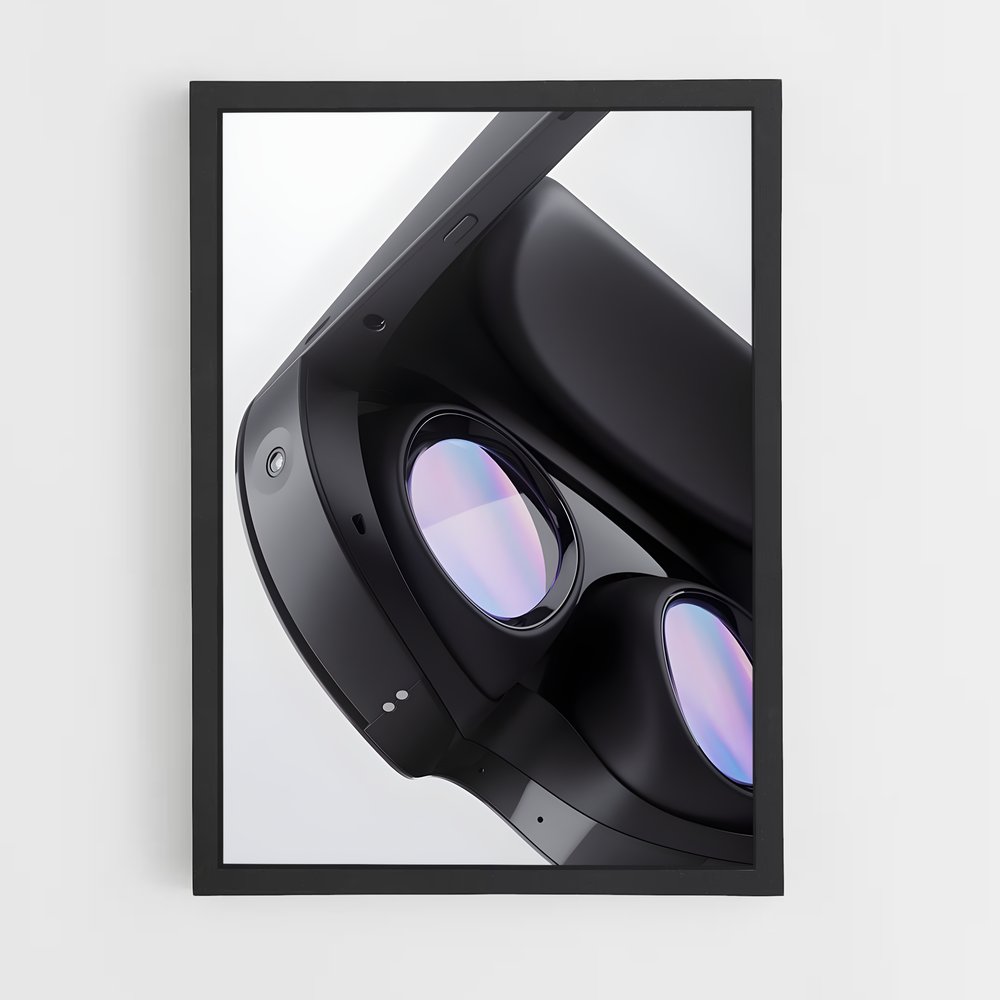 Poster Vision Futuriste – affiche Consoles (vue 2)